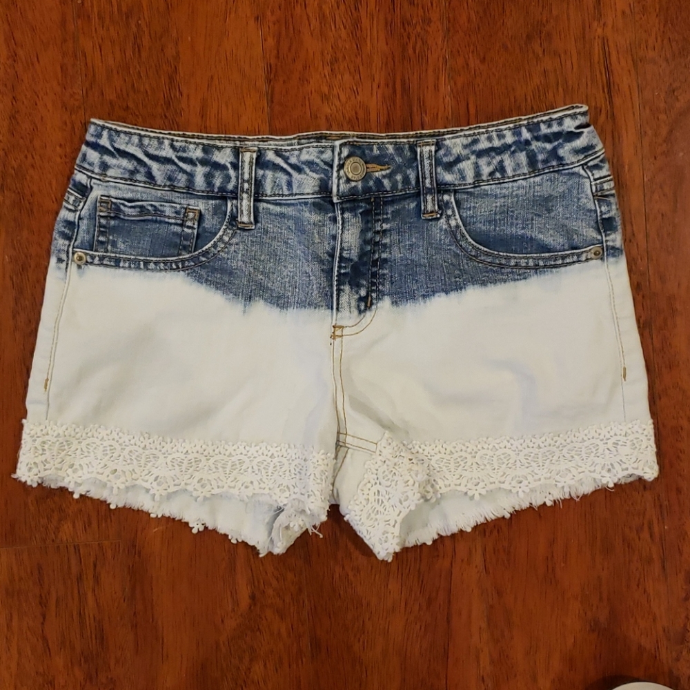 Girls Vanilla Star Jean Shorts
